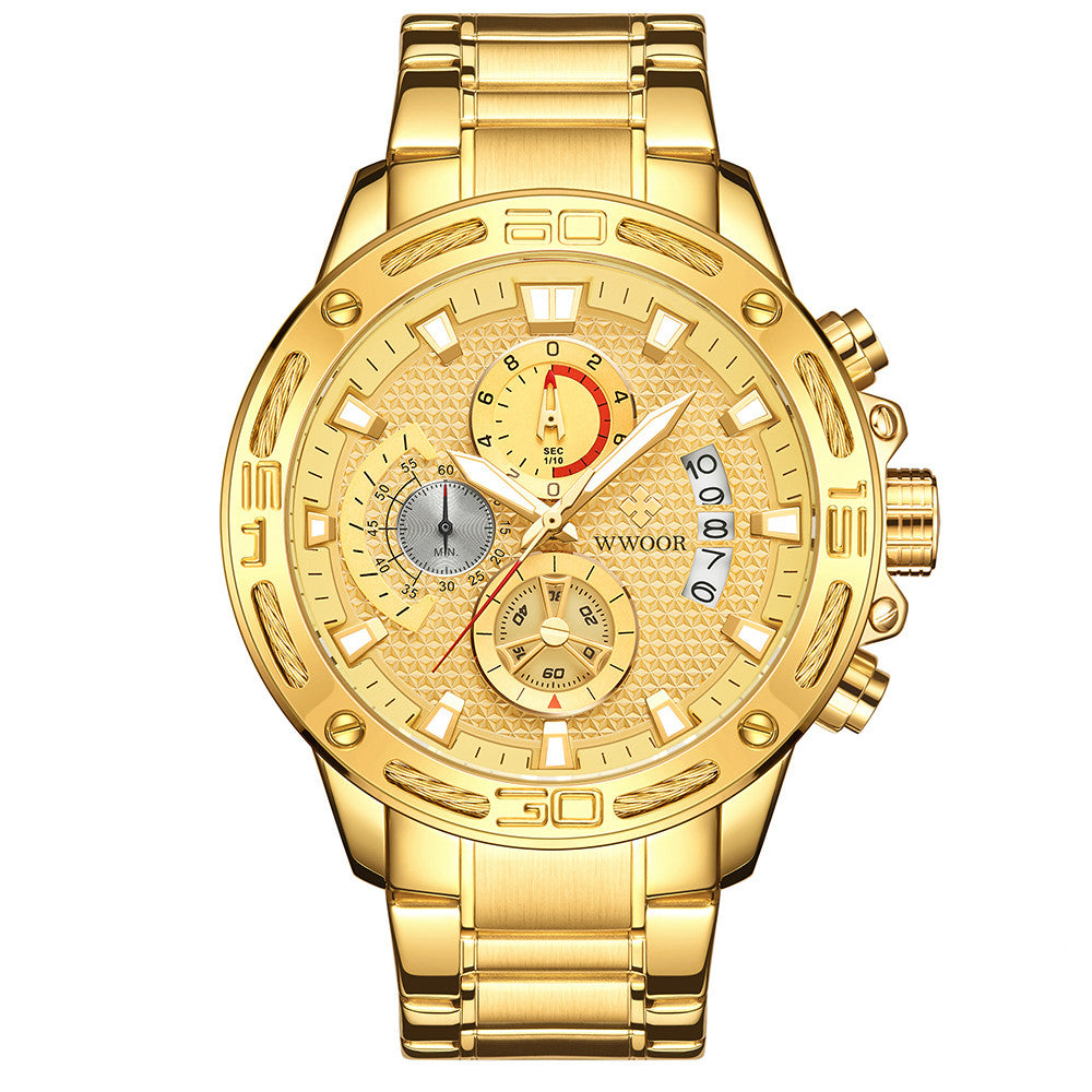 WWOOR Fashion Mens Watches