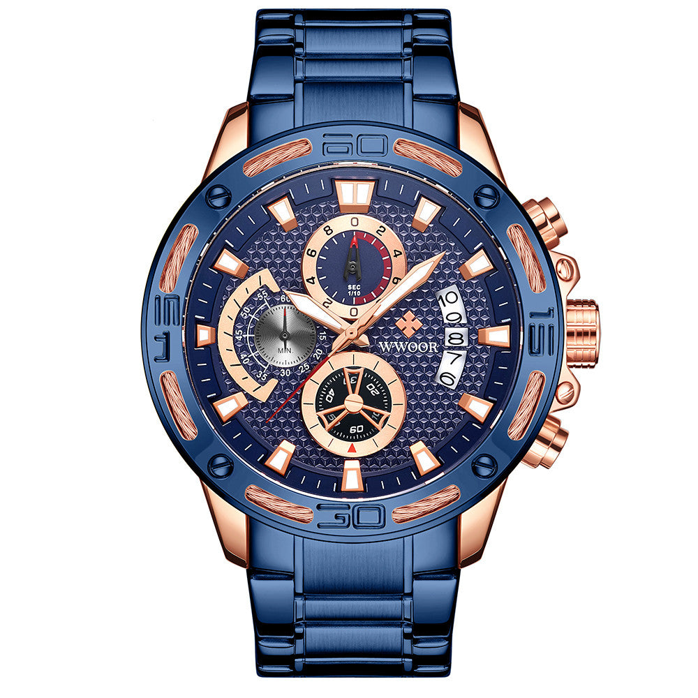WWOOR Fashion Mens Watches