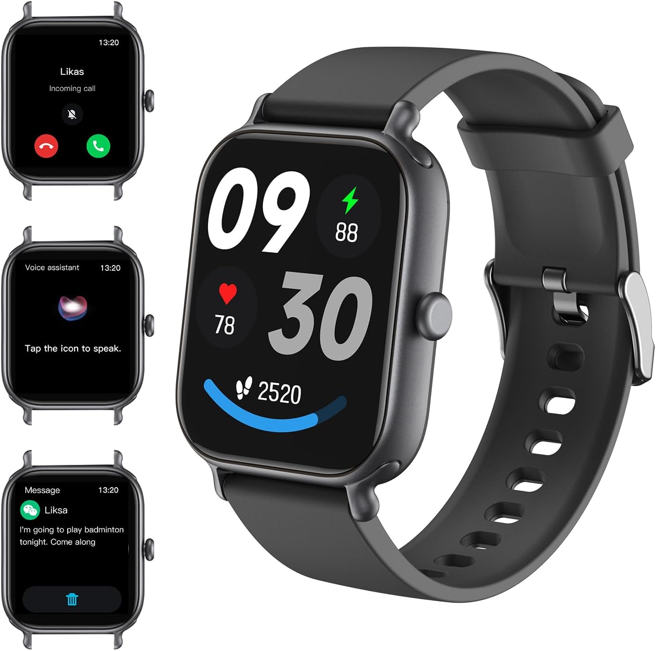 2.0 Inch HD - Fashion Smartwatch