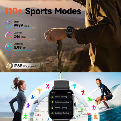 2.0 Inch HD - Fashion Smartwatch