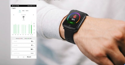 Reloj inteligente con monitorización de glucosa, oxígeno en sangre y salud, modo multideporte
