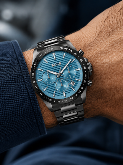 Hugo Boss Strike Chrono – Arctic Steel 1514242