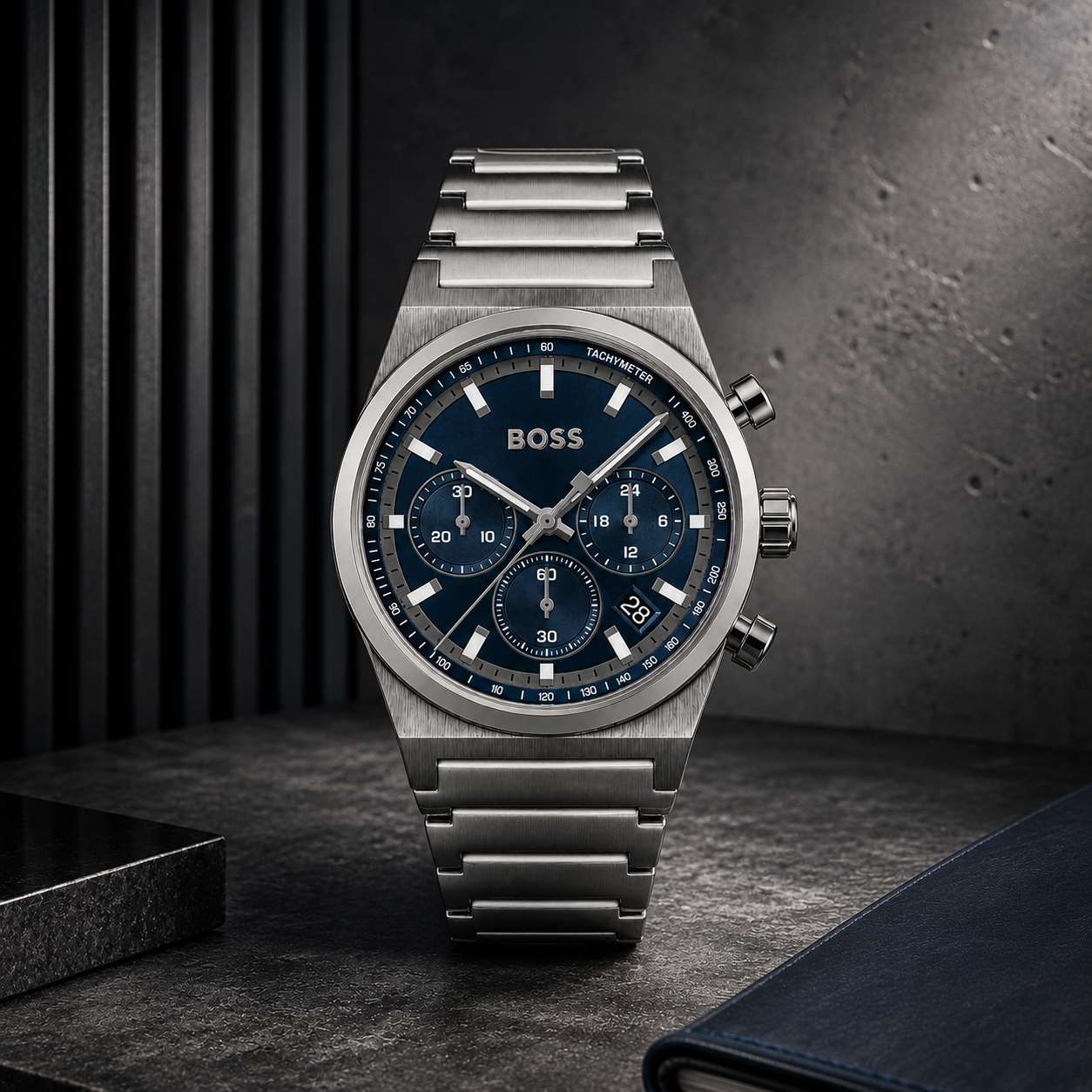 HUGO BOSS Candor Chrono – Titanium Blue 1514223