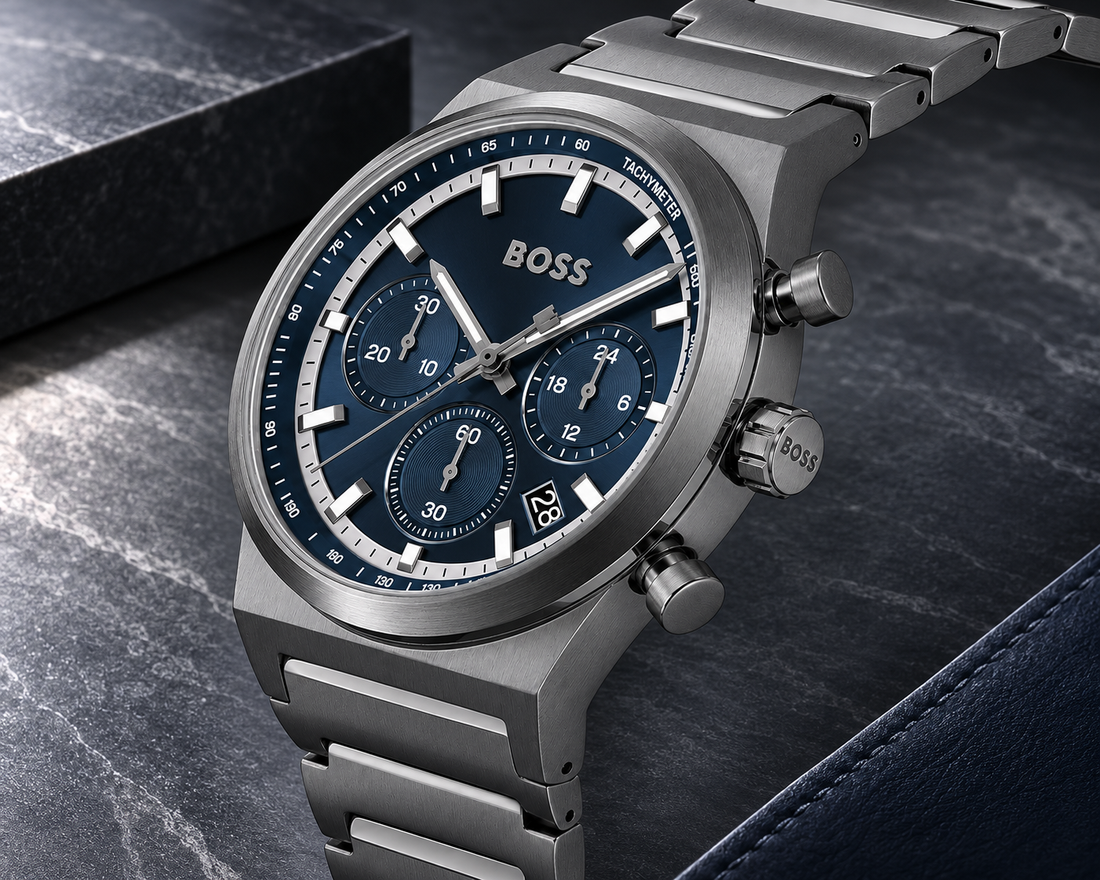 HUGO BOSS Candor Chrono – Titanium Blue 1514223