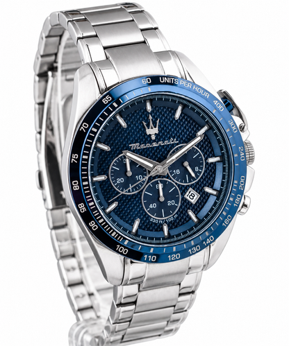 Maserati Traguardo R8873612043 Cronógrafo Masculino Azul