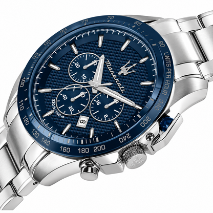 Maserati Traguardo R8873612043 Cronógrafo Masculino Azul