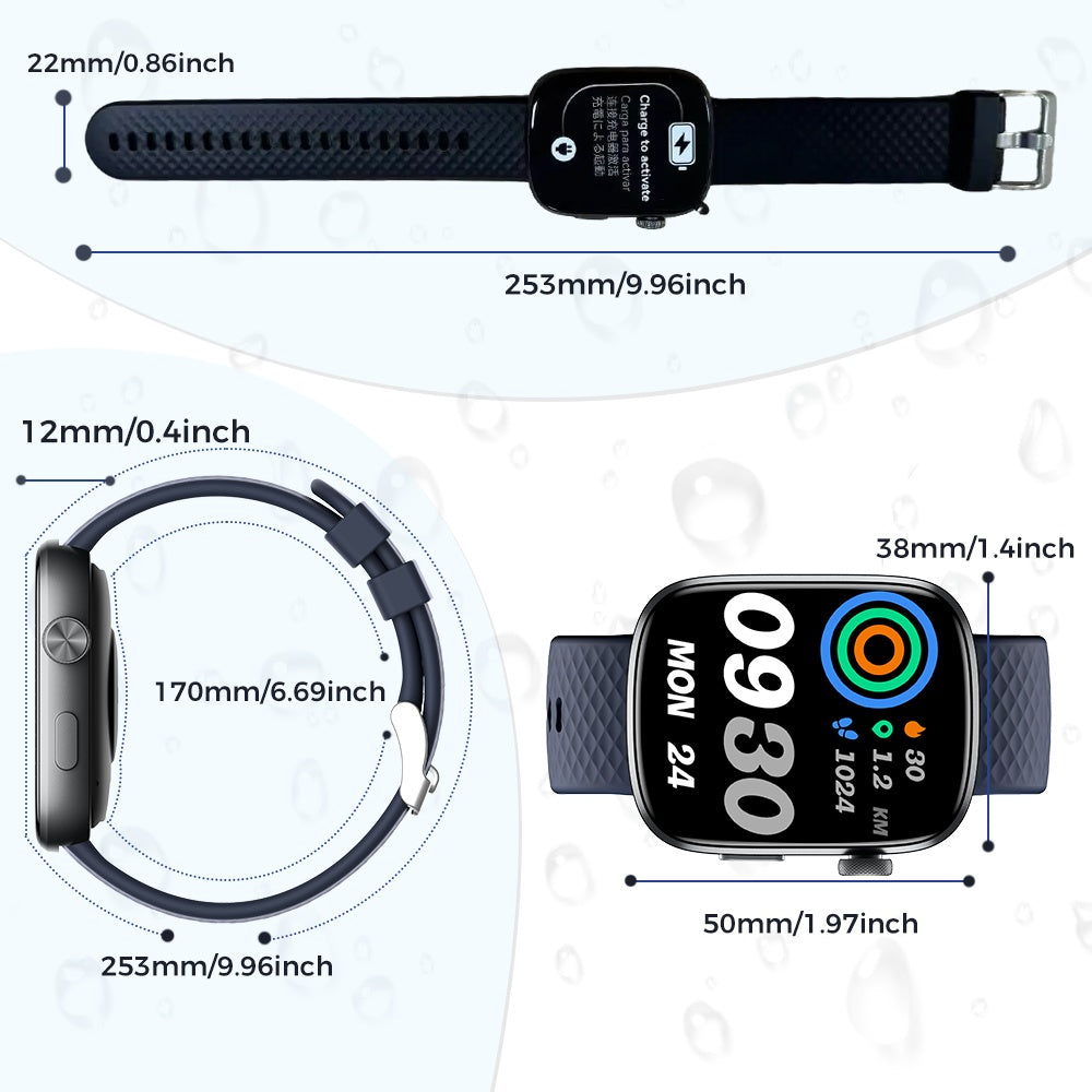 1.95-inch Smartwatch Fitness