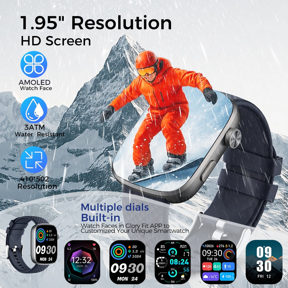 1.95-inch Smartwatch Fitness